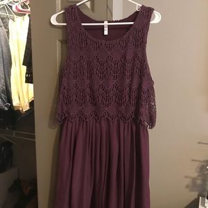 Purple dress from Target